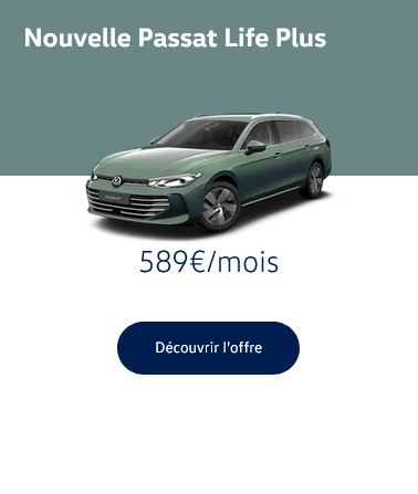 Nouvelle Passat Life Plus