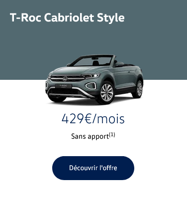 T Roc Cabriolet Style